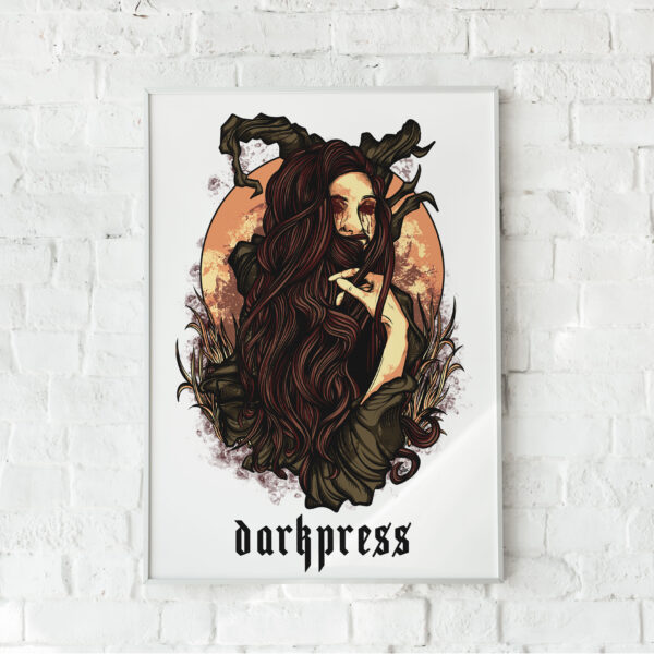Darkpress_Dark Queen - plakát - saját szöveggel