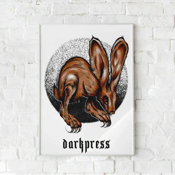 Darkpress_Dead Rabbit - plakát - saját szöveggel