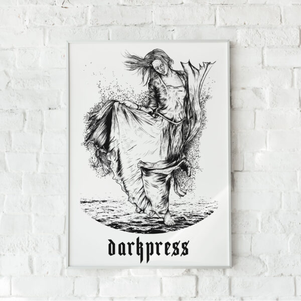 Darkpress_Banshee- plakát - saját szöveggel