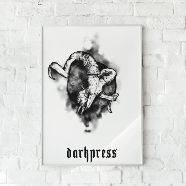 Darkpress_Goat - plakát - saját szöveggel