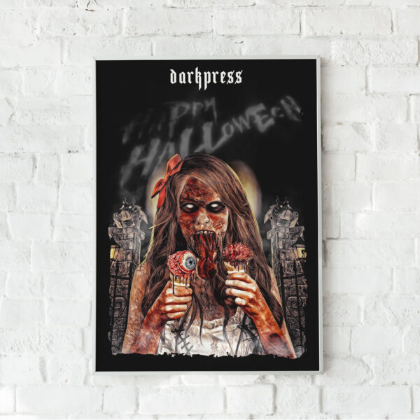Darkpress_Halloween - plakát - saját szöveggel